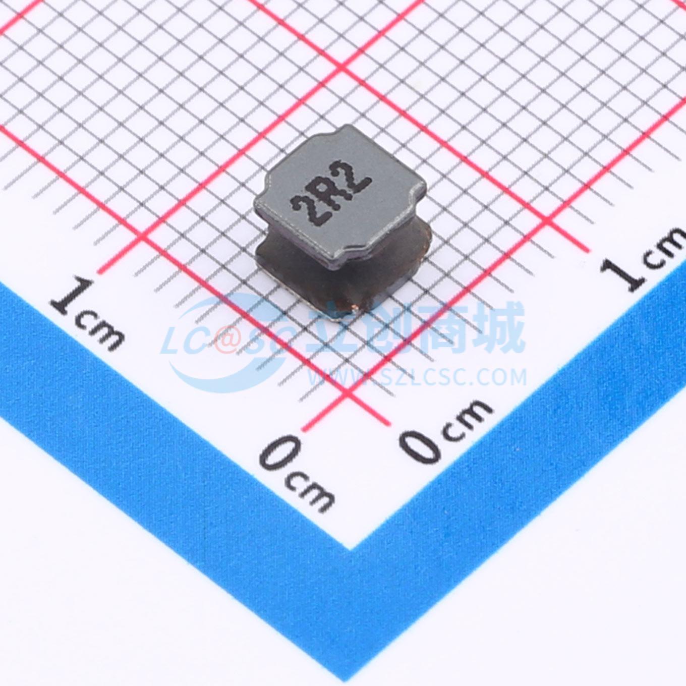 点击查看大图 ZENR5040T2R2M-2.2uH实物图