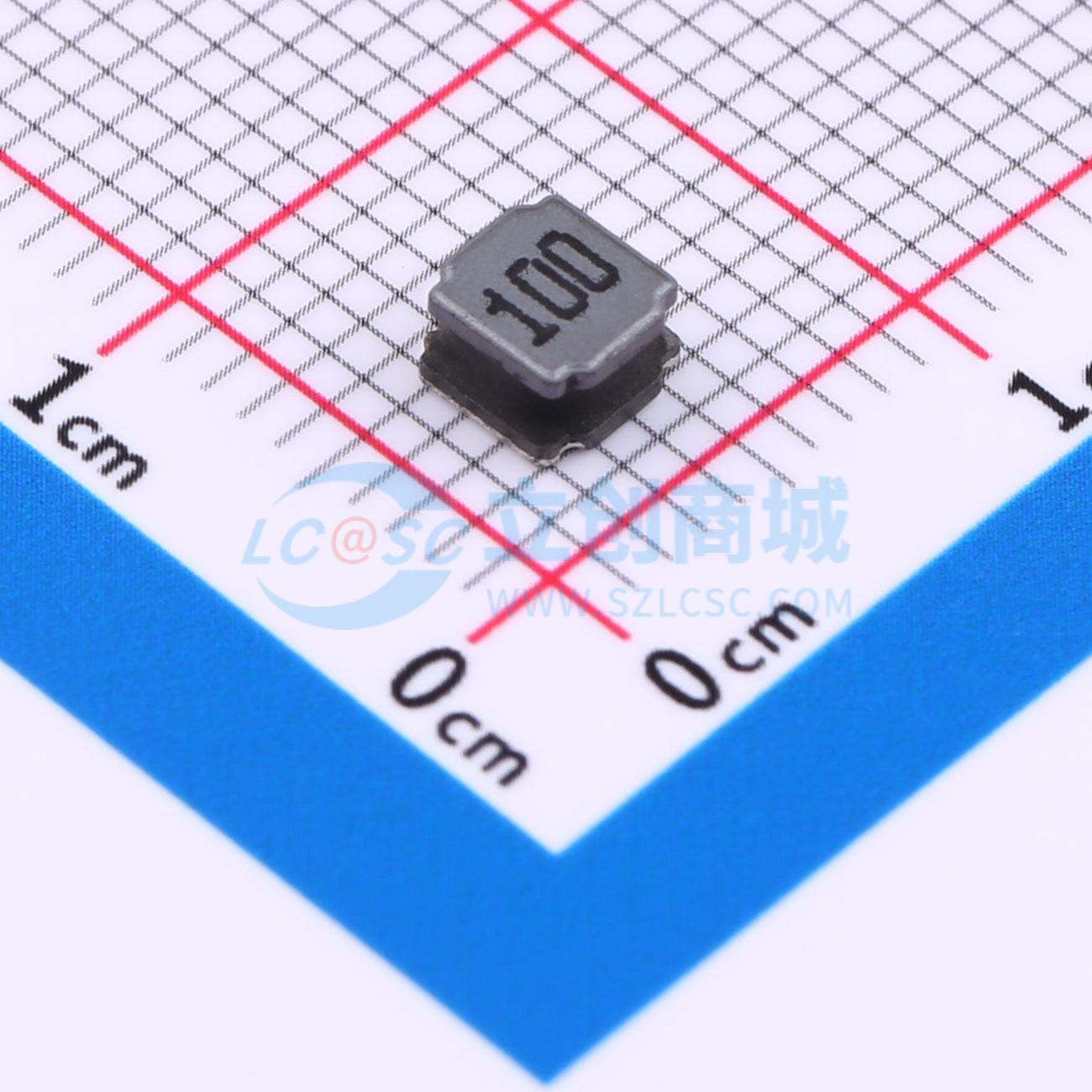 点击查看大图 ZENR4026T100M-10uH实物图