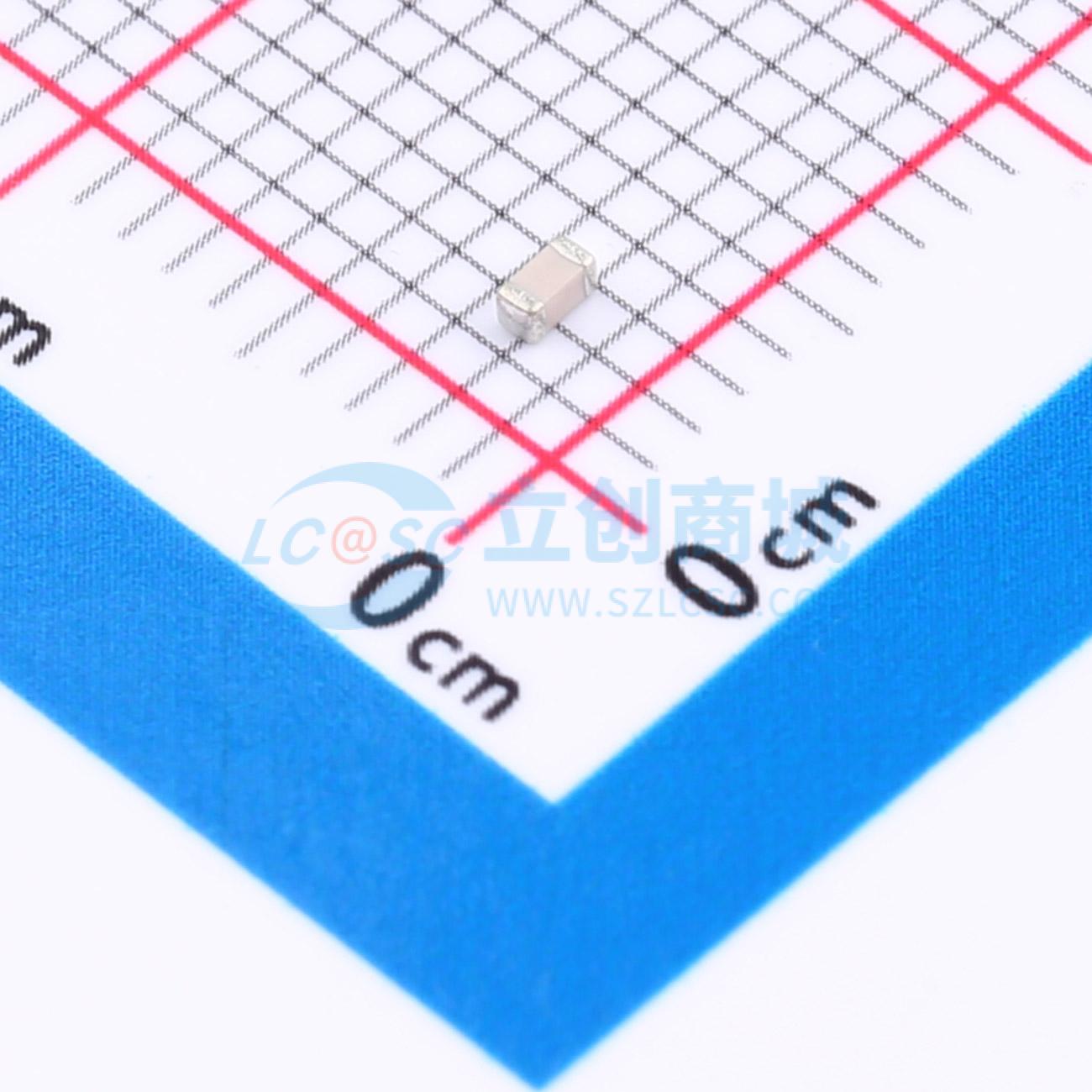 点击查看大图 MCA06HQ1R0C251T7实物图