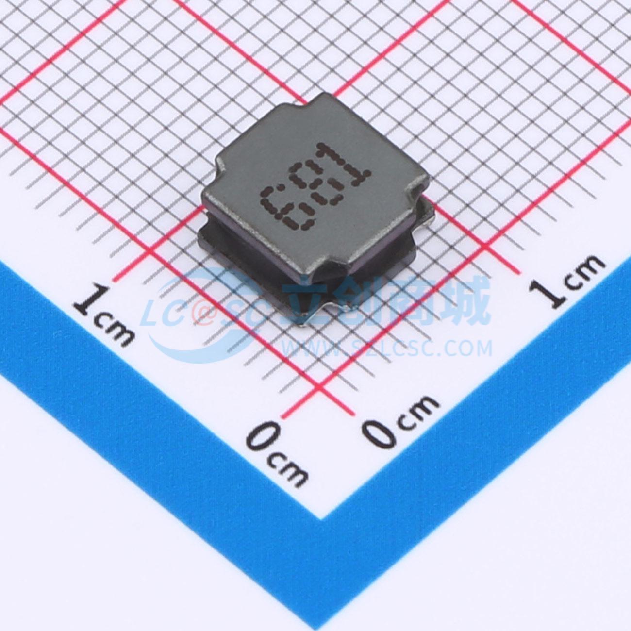 点击查看大图 ZENR8040T681M-680uH实物图