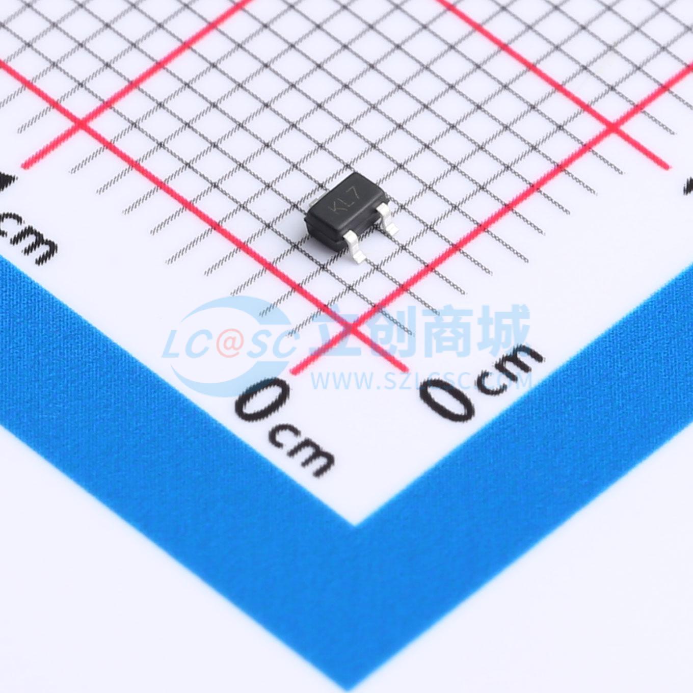 点击查看大图 BAT54CW,115-CN实物图