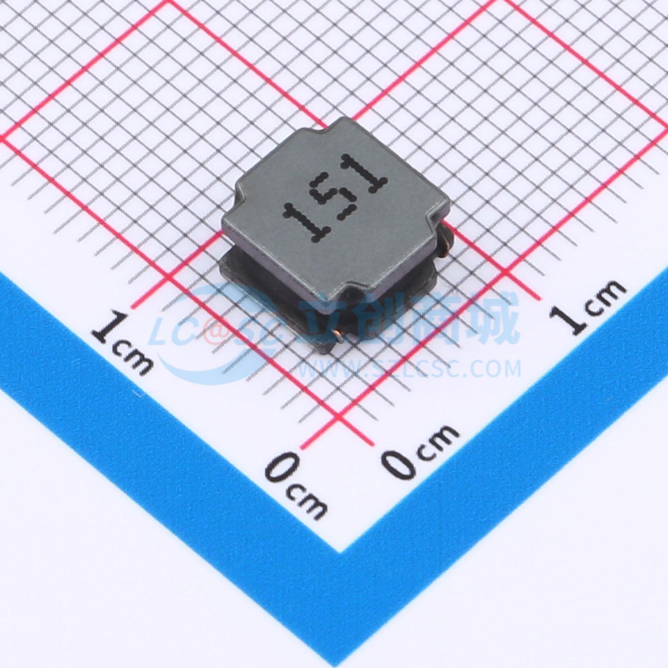 ZENR8040T151M-150uH实物图