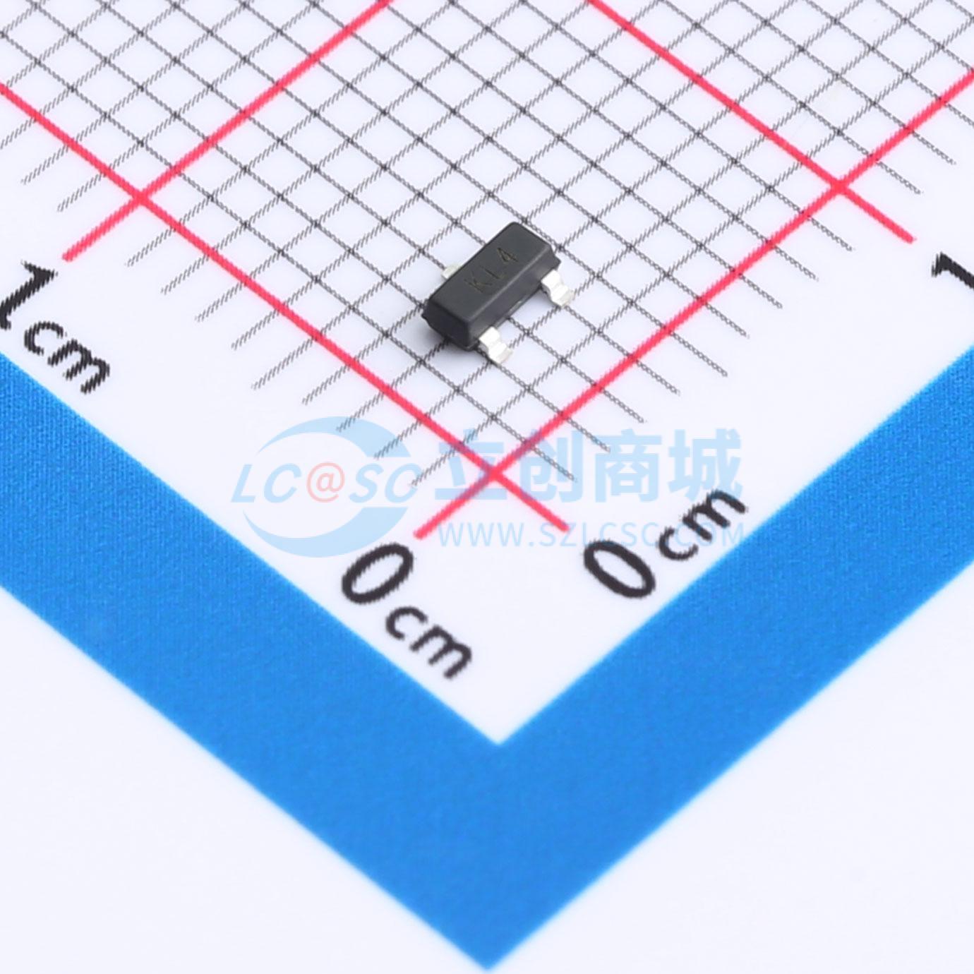 点击查看大图 BAT54S,215-CN实物图