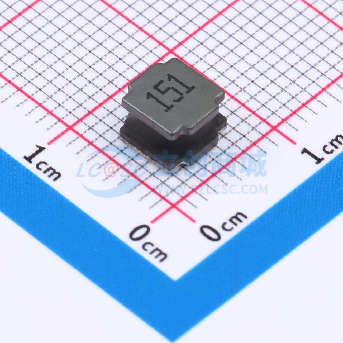 ZENR6045T151M-150uH实物图