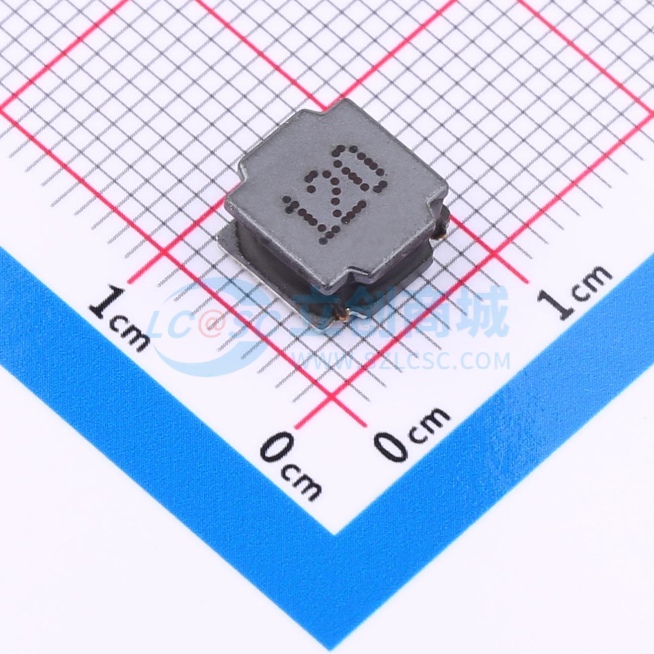 点击查看大图 ZENR8040T120M-12uH实物图