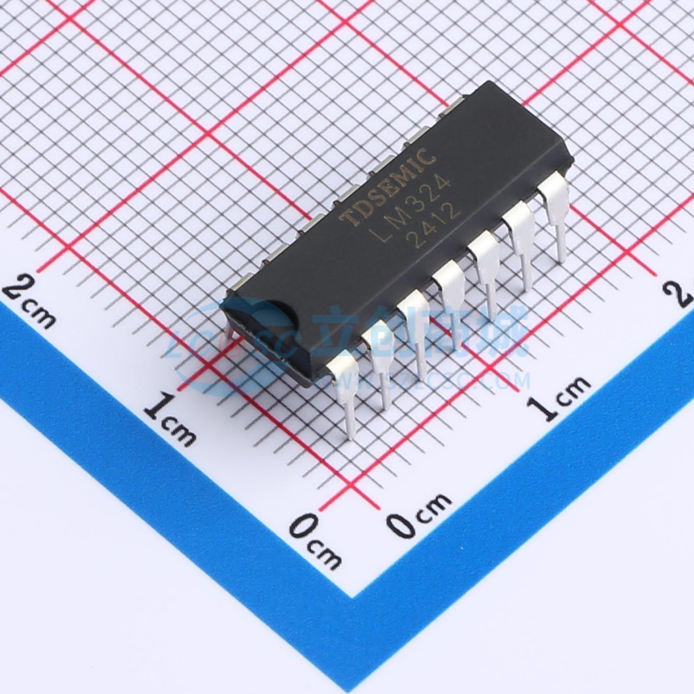 点击查看大图 LM324N-TD实物图