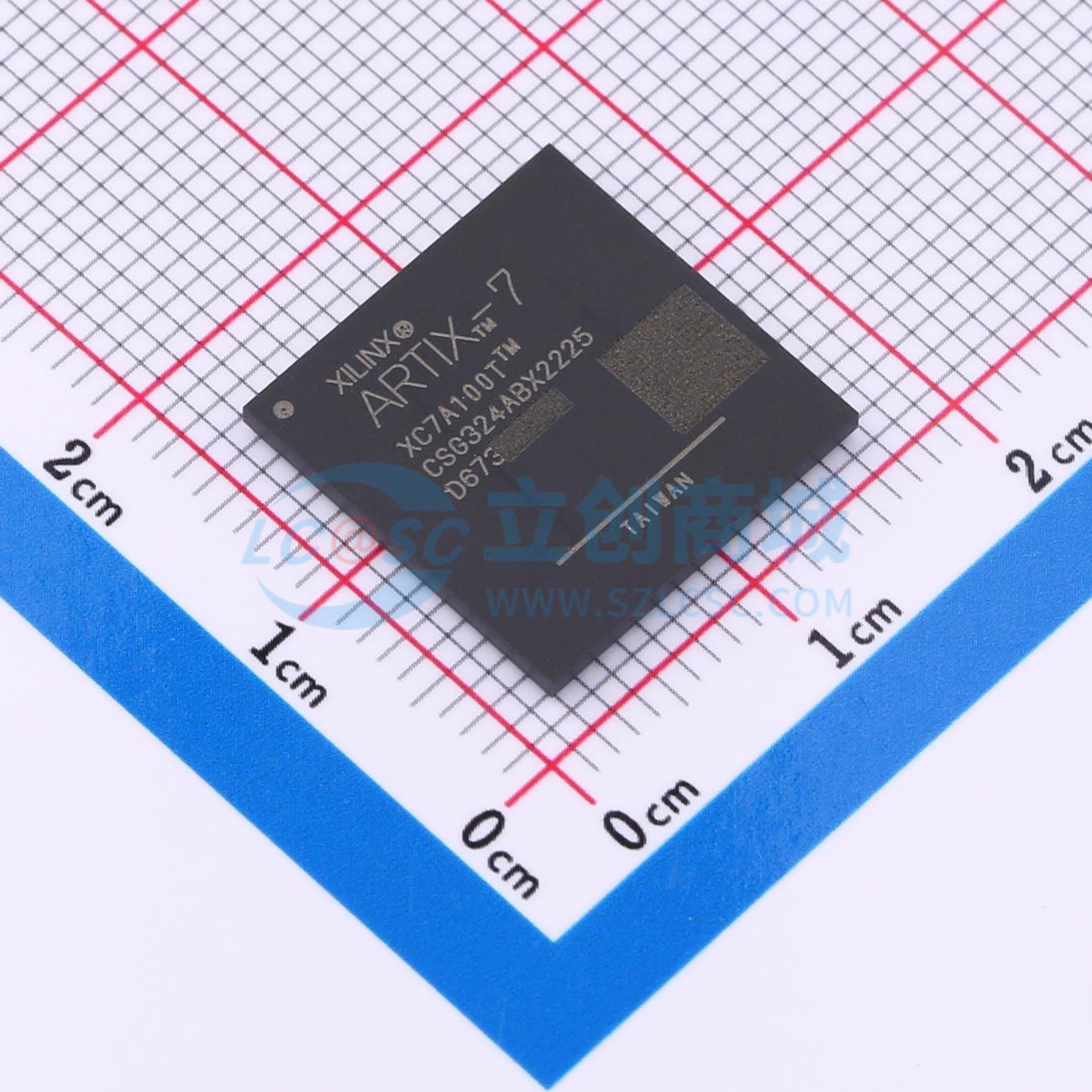 点击查看大图 XC7A100T-1CSG324I实物图