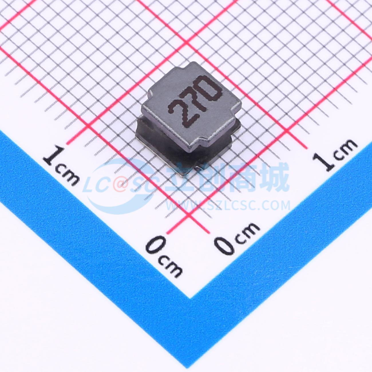 点击查看大图 ZENR6045T270M-27uH实物图