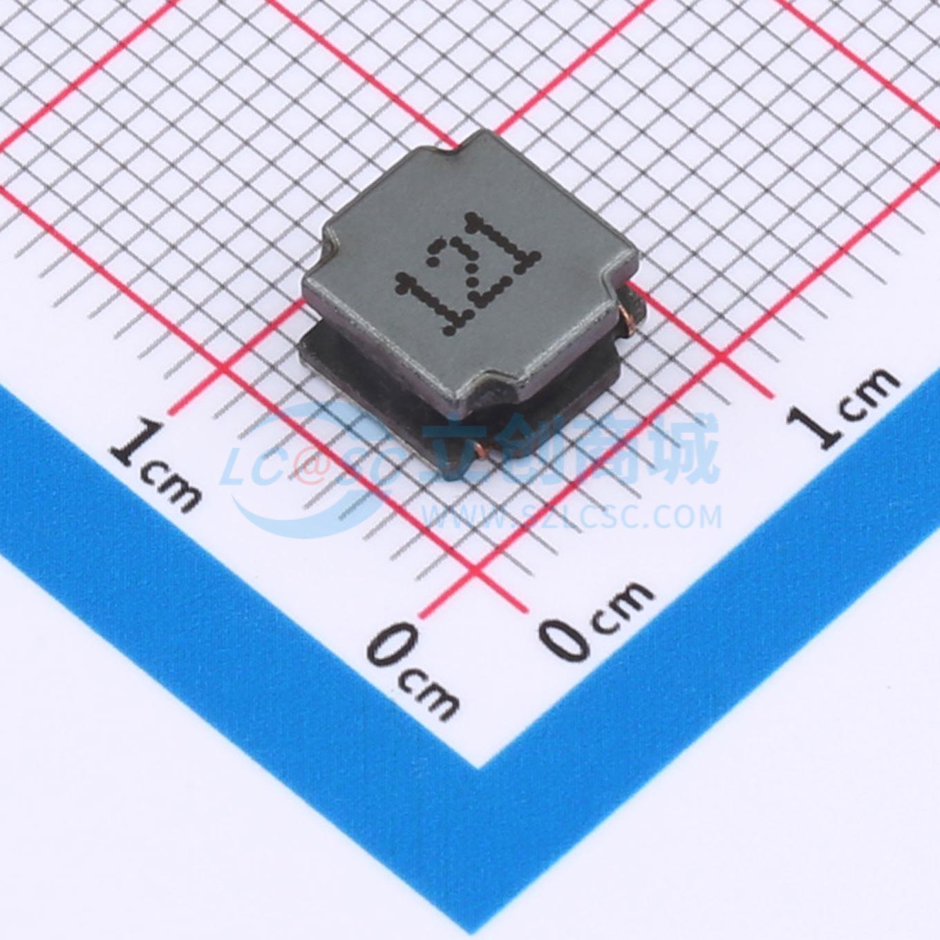 点击查看大图 ZENR8040T121M-120uH实物图