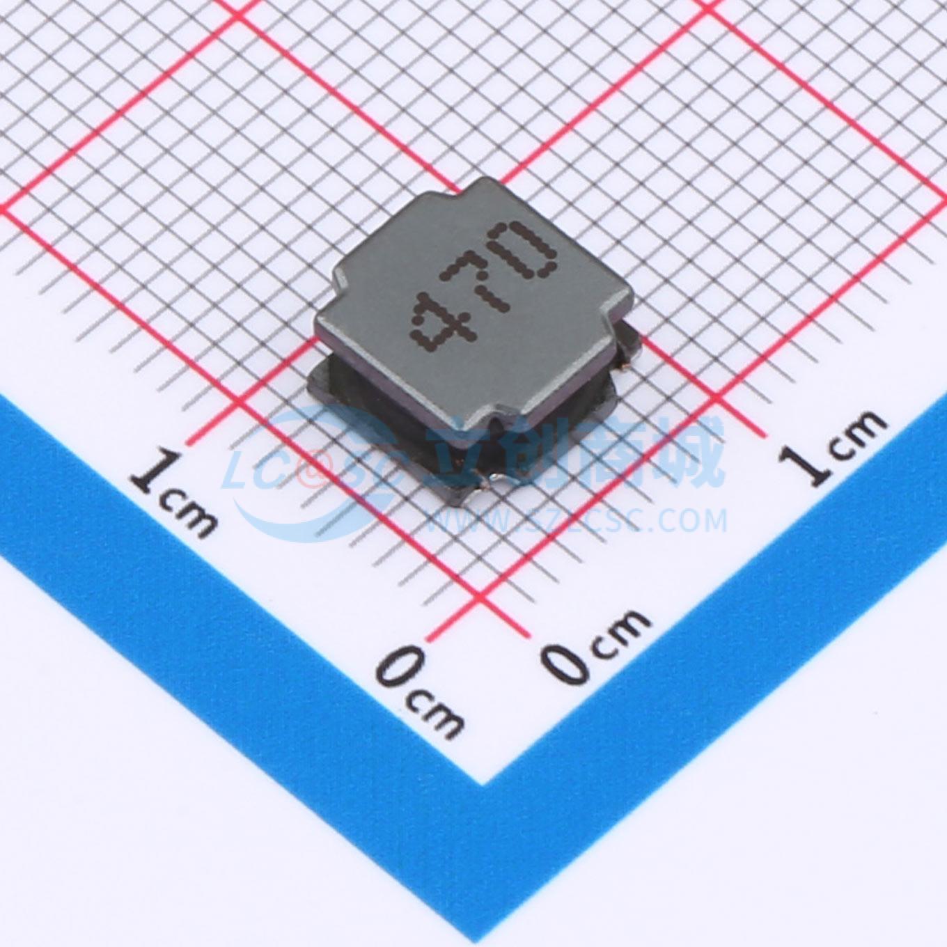 点击查看大图 ZENR8040T470M-47uH实物图