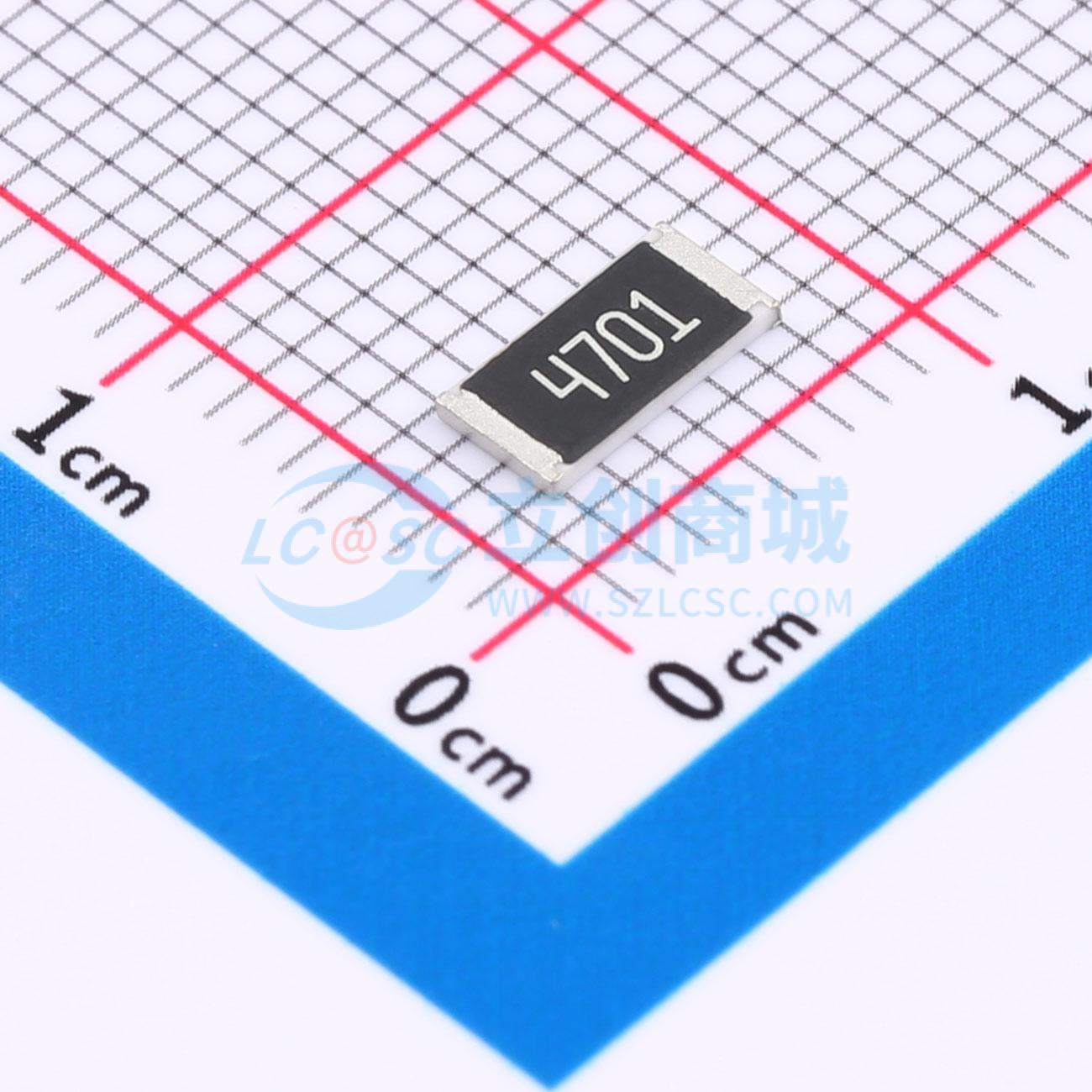 点击查看大图 RC-12K4701FT实物图