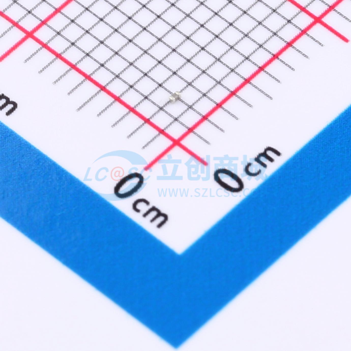 点击查看大图 CGA0201C0G100J500ET实物图