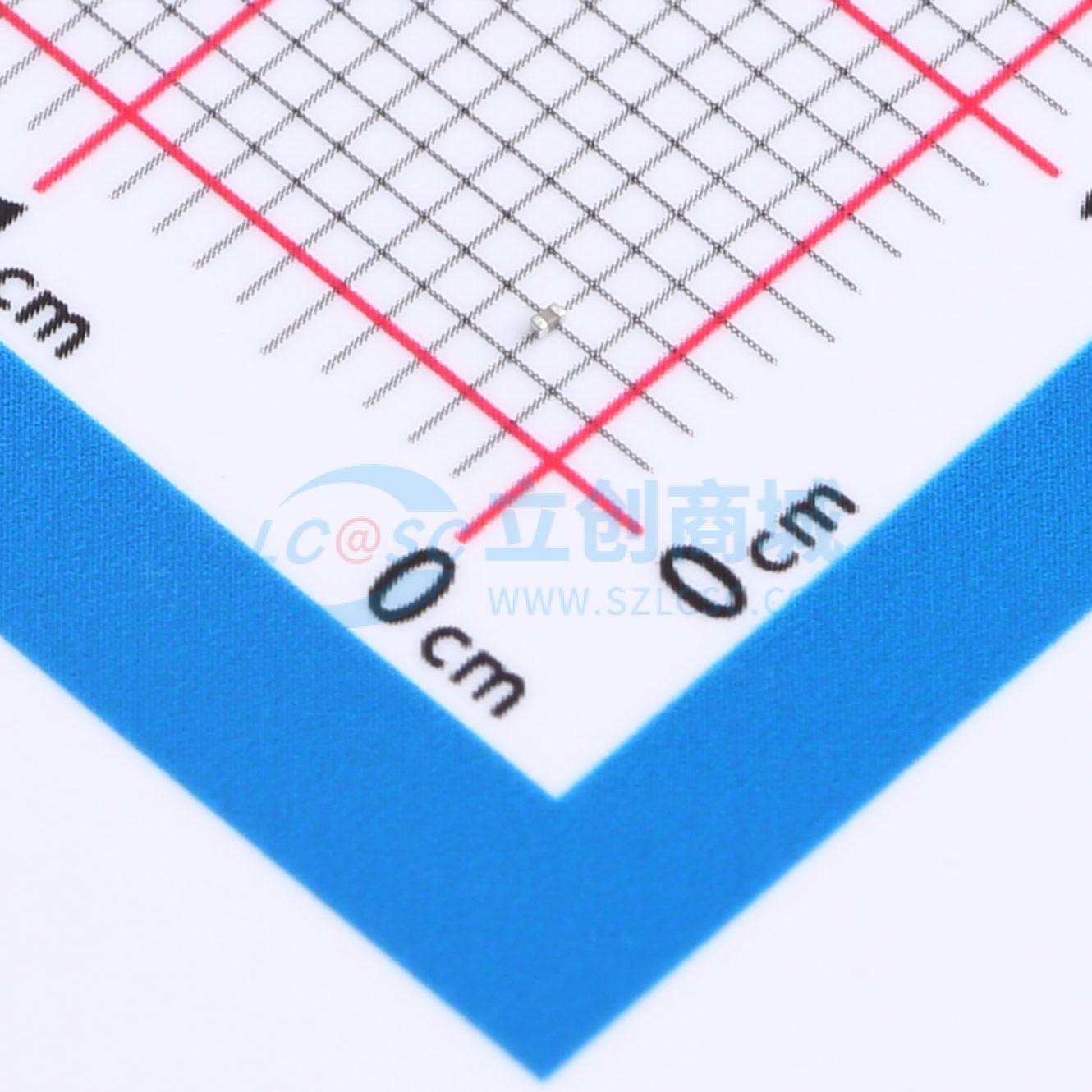 点击查看大图 CGA0201C0G2R0B500ET实物图