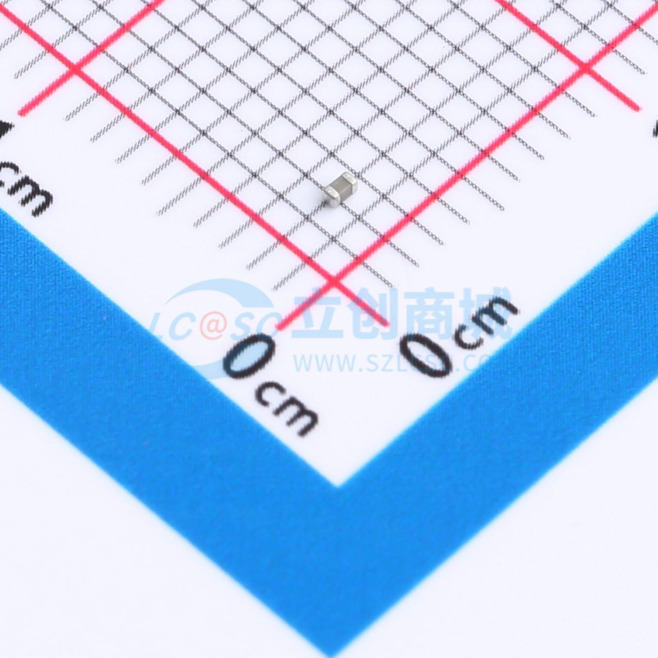 点击查看大图 CGA0402C0G1R2B500GT实物图