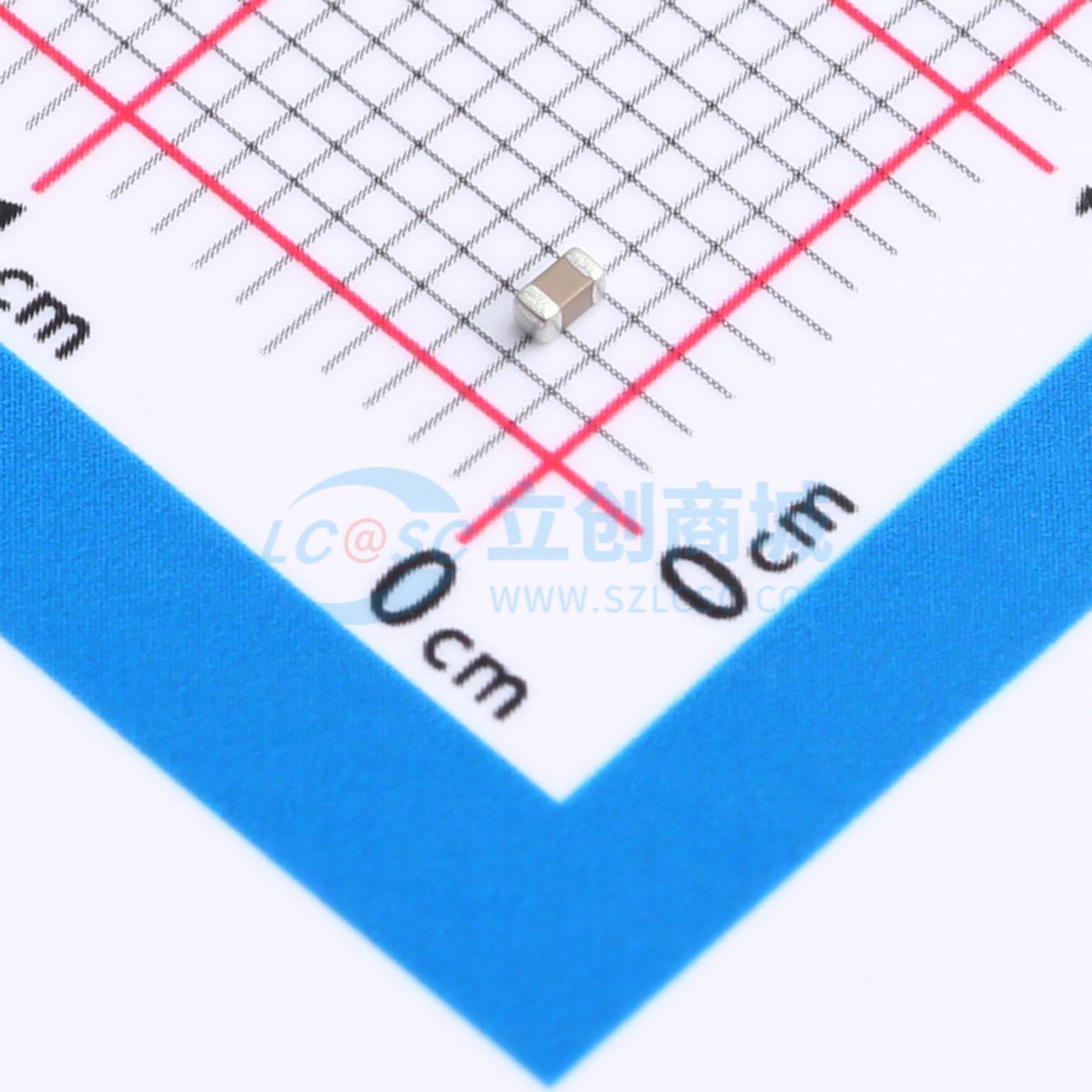 CGA0603X7R561K500JT实物图