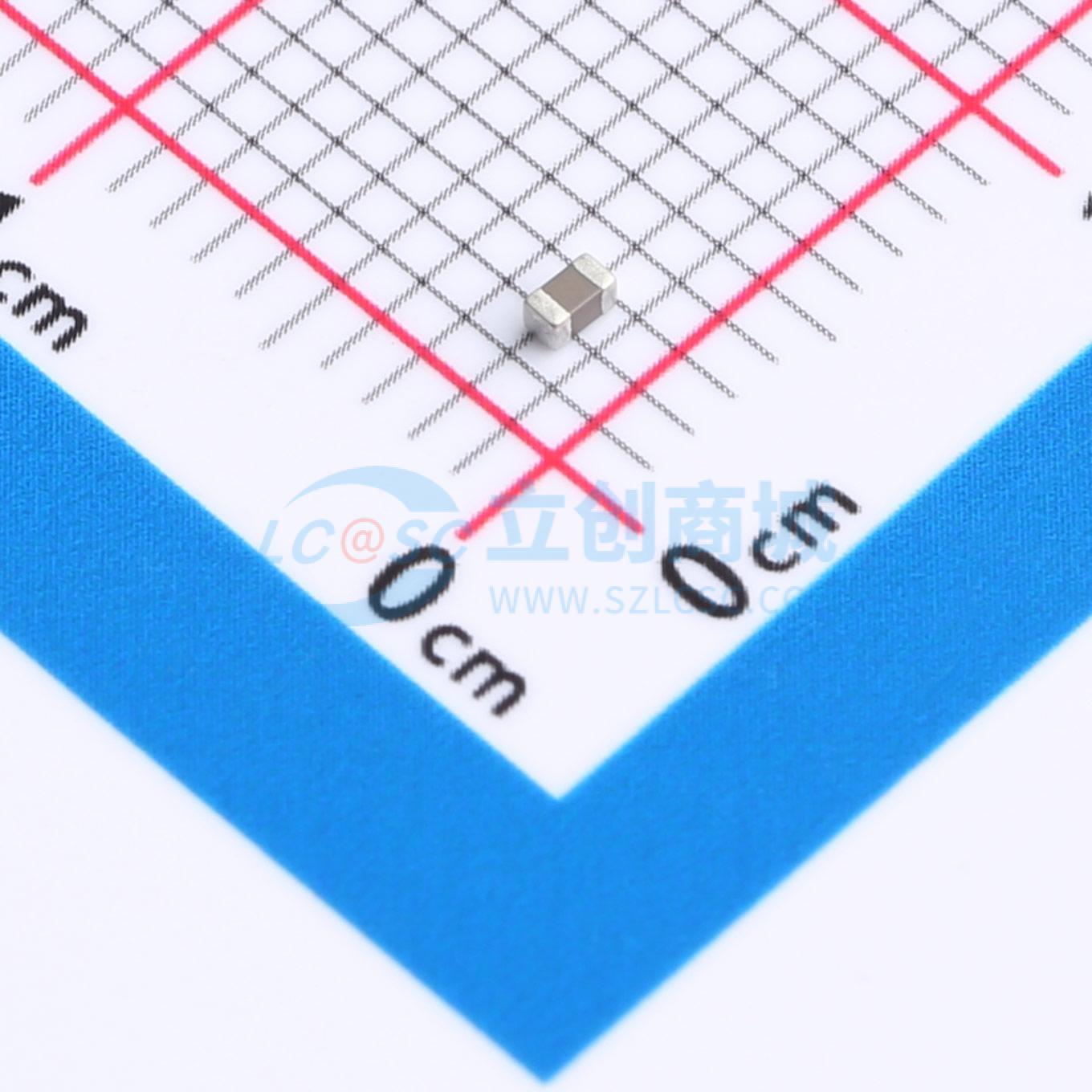 点击查看大图 CGA0603X7R471K101JT实物图