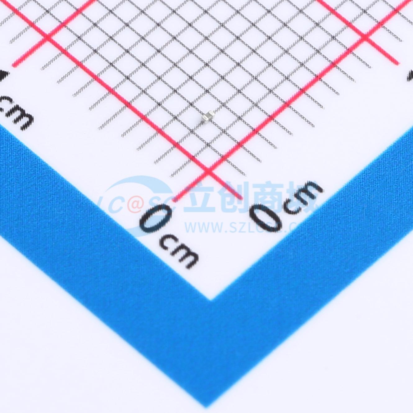点击查看大图 CGA0201C0G120F500ET实物图