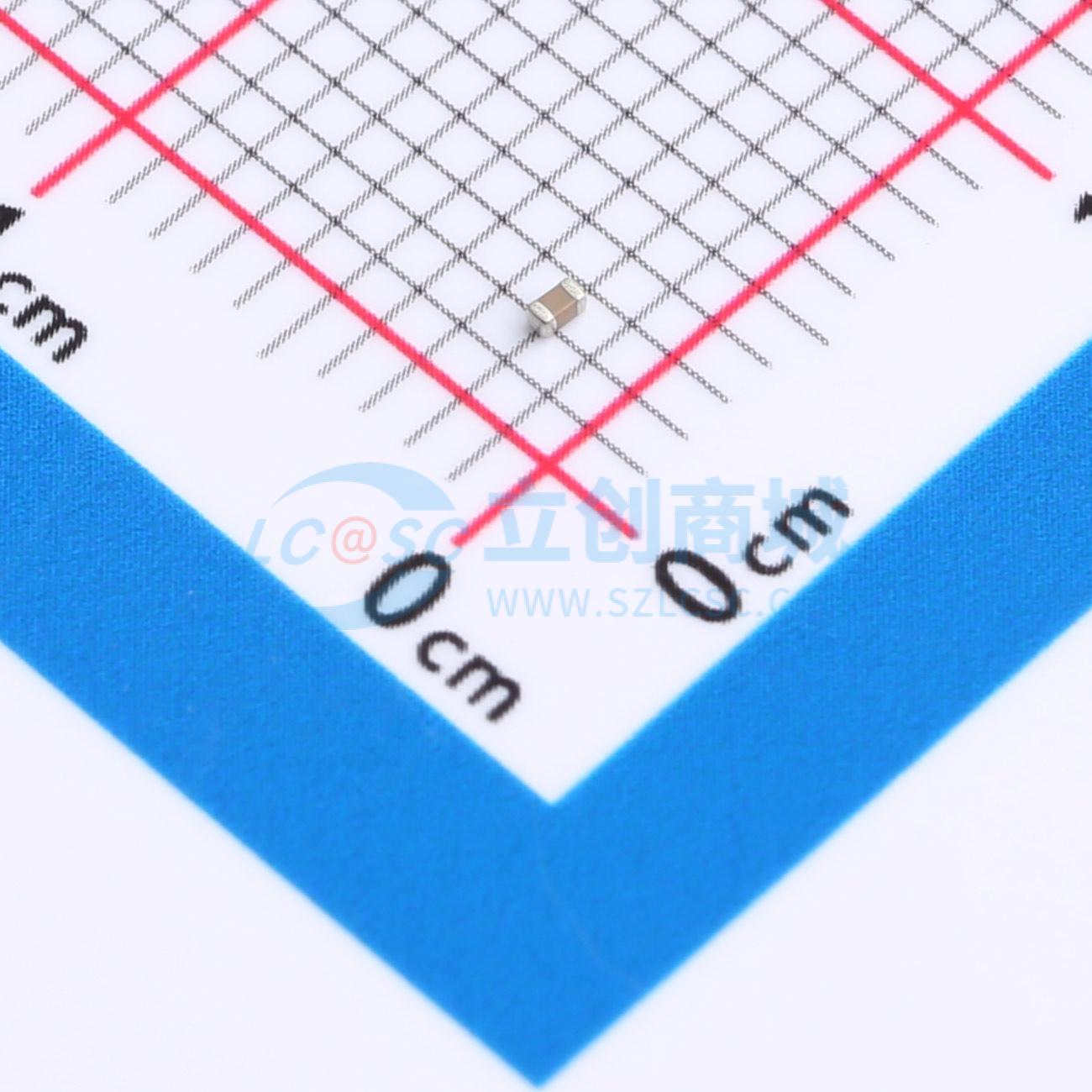 点击查看大图 CGA0402X5R474K6R3GT实物图