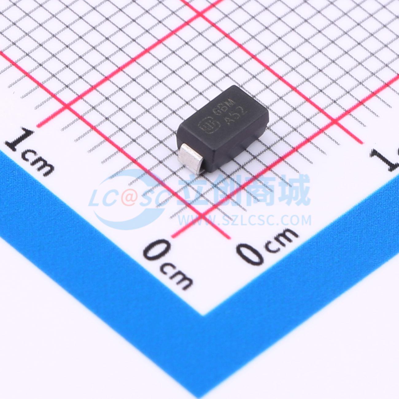点击查看大图 SMA6J15CA实物图