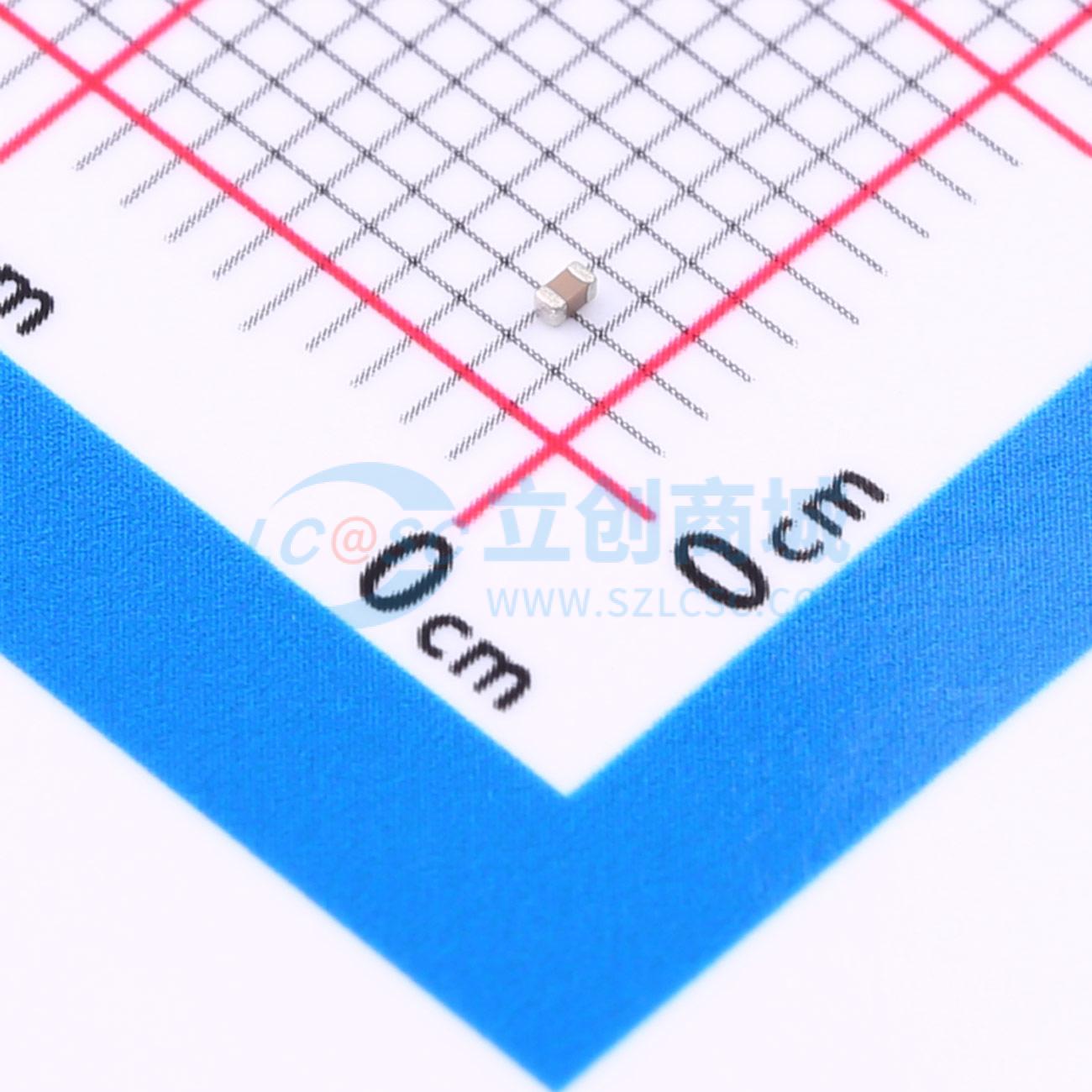 点击查看大图 CGA0402X5R394K160GT实物图