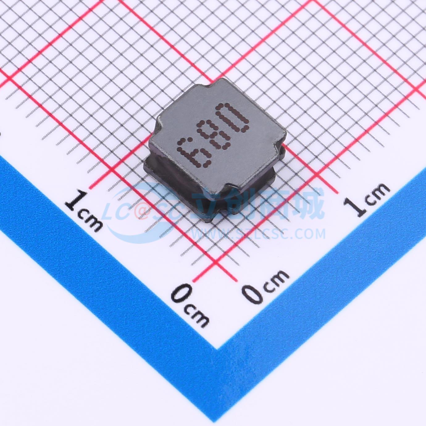 点击查看大图 ZENR8040T680M-68uH实物图