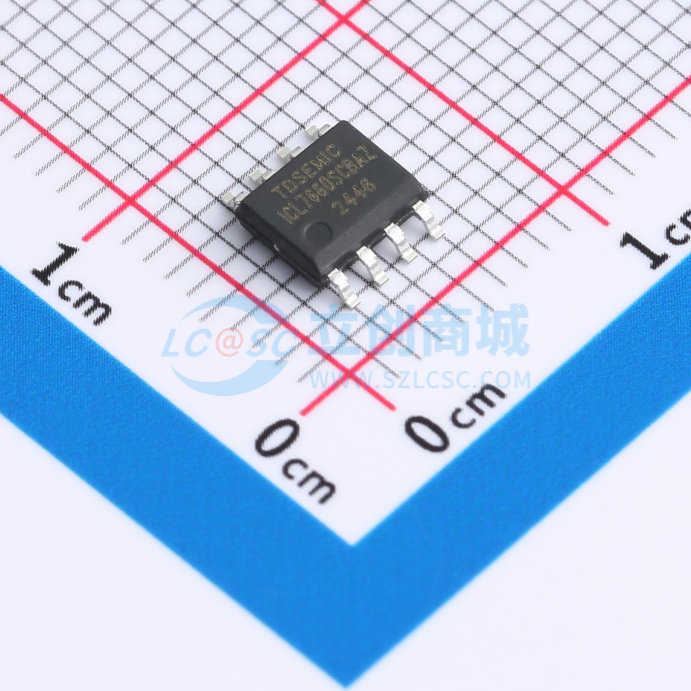 点击查看大图 ICL7660SCBAZ-TD实物图