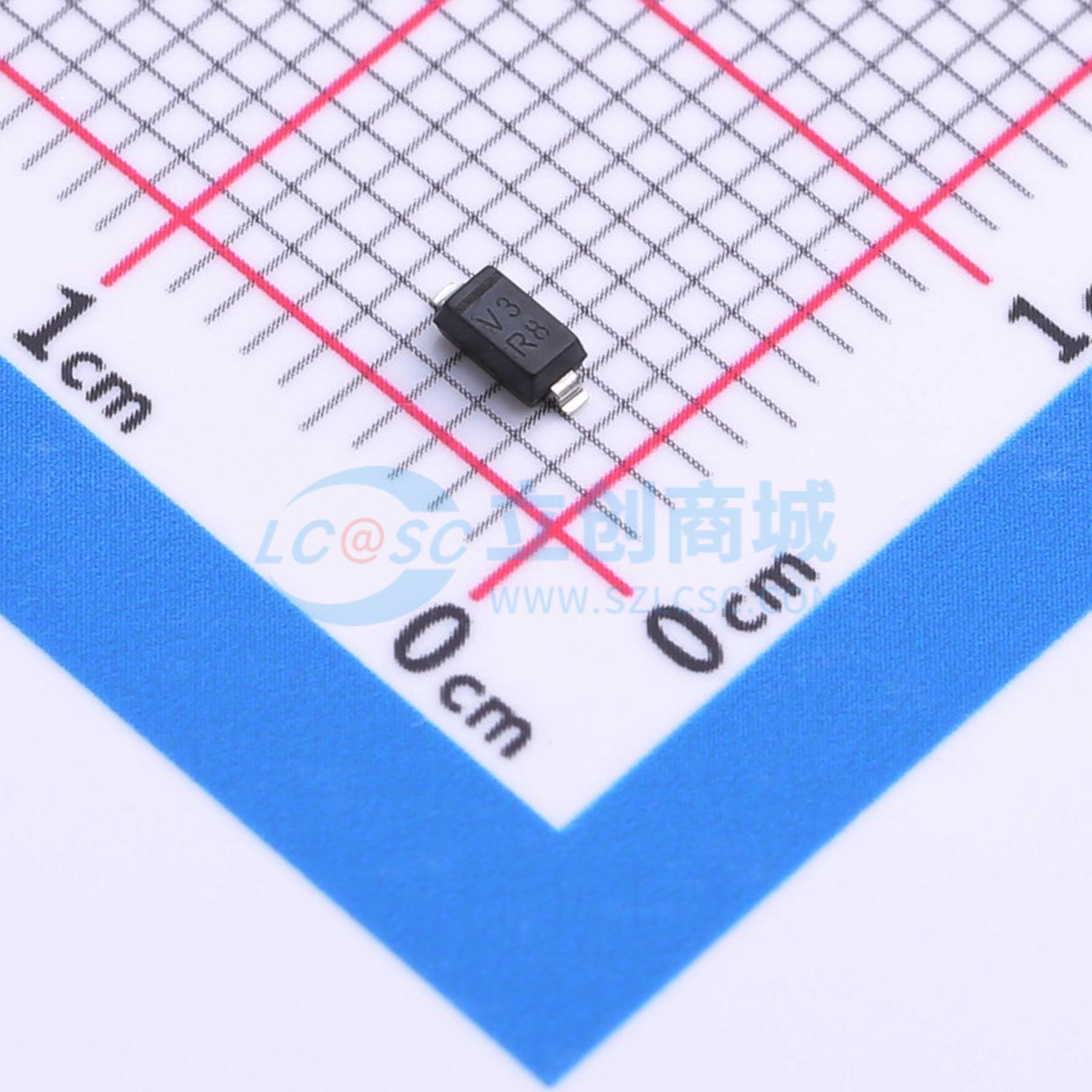 点击查看大图 BZT52B3V0-E3-08实物图