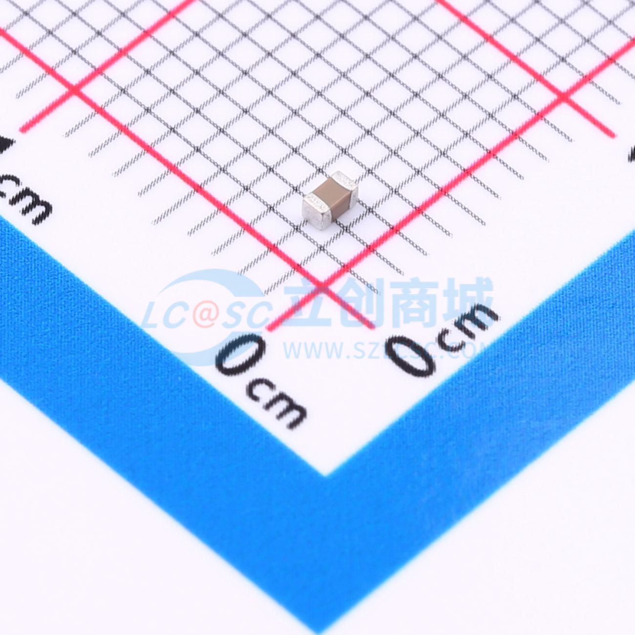 点击查看大图 CGA0603X7R224J500JT实物图