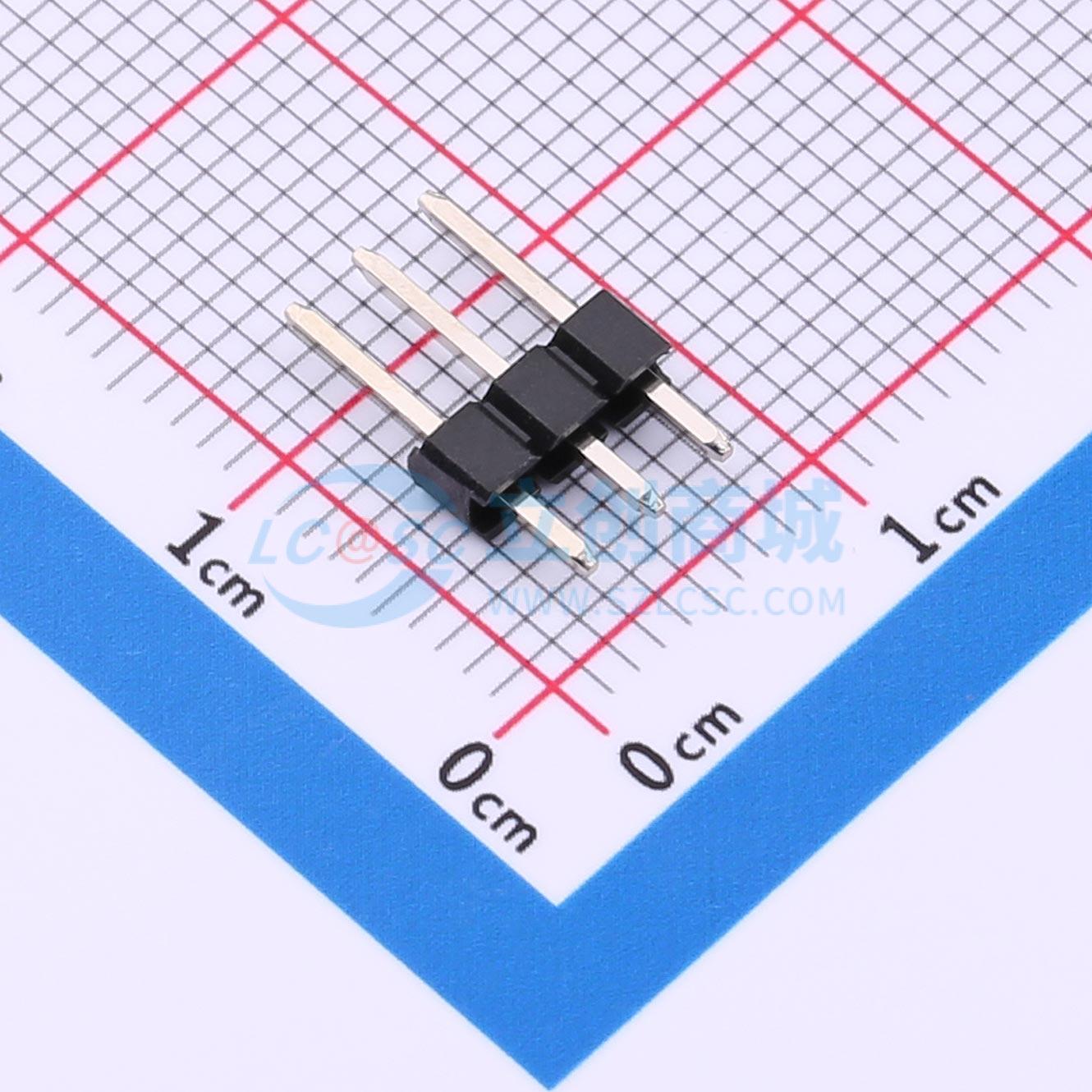 点击查看大图 PH2.54-1X3P-H25实物图
