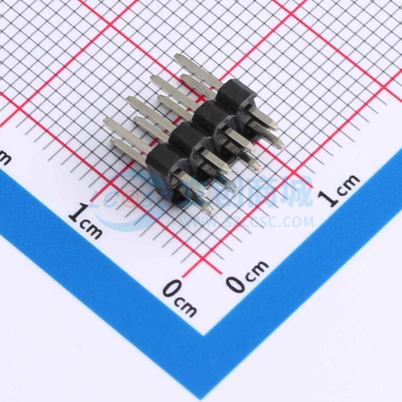 点击查看大图 PZ2.54-2X4P-H25实物图