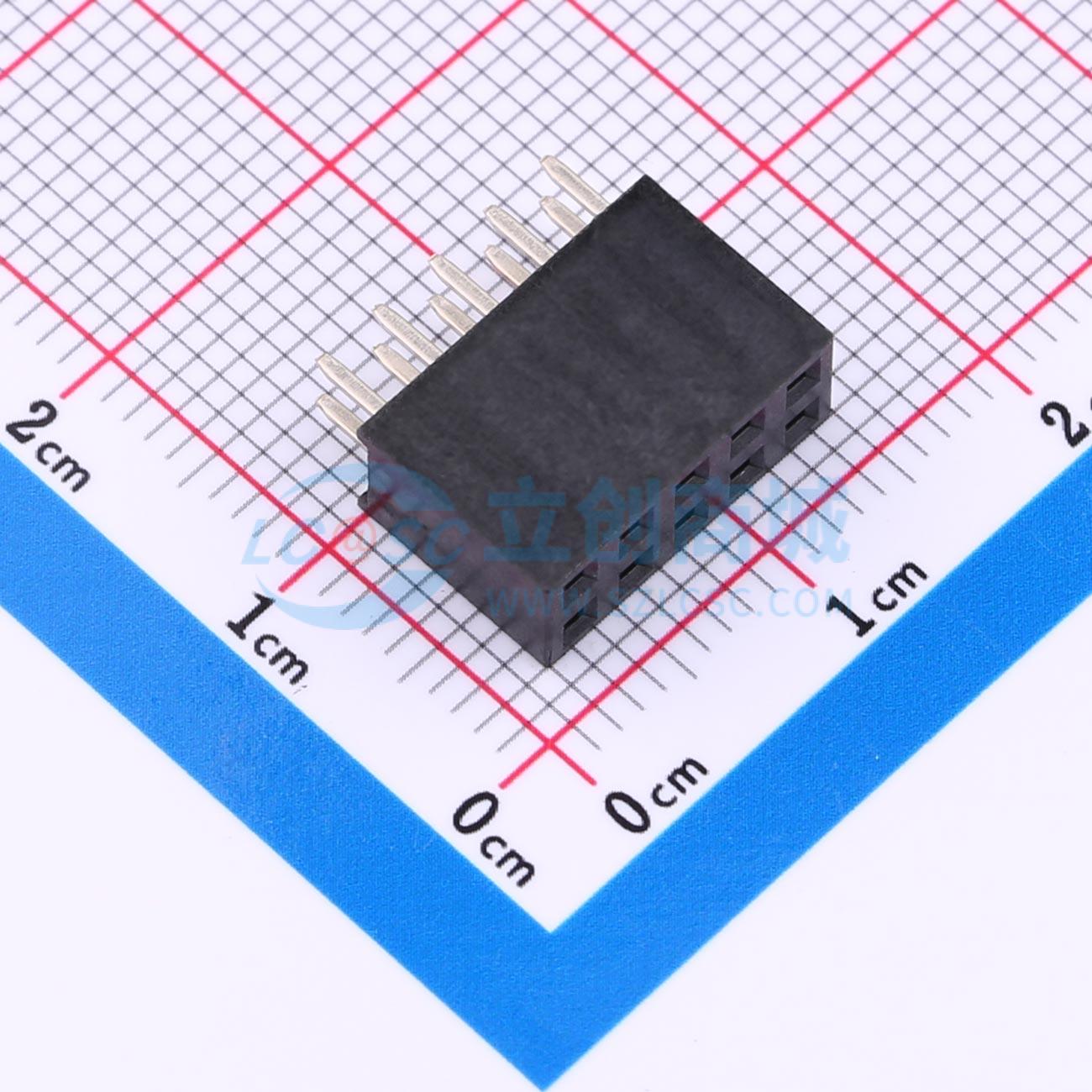 点击查看大图 PM2.54-2X5P-H85实物图