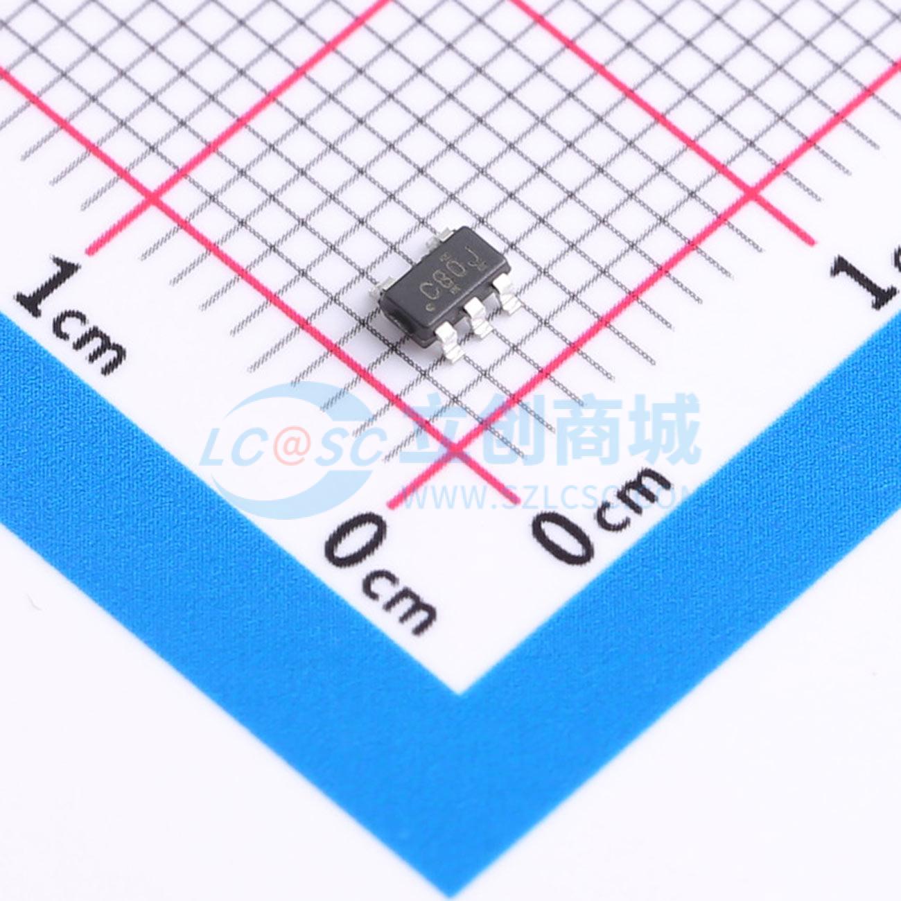 点击查看大图 SN74LVC1G80DBVT实物图