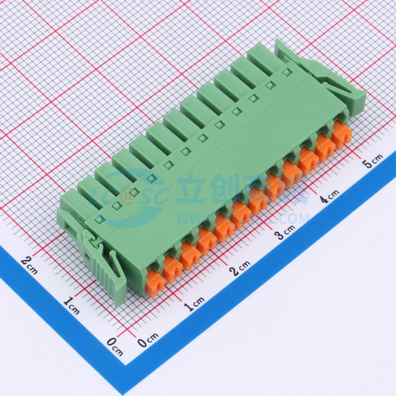 点击查看大图 DB2EKNG-3.81-12P-GN实物图