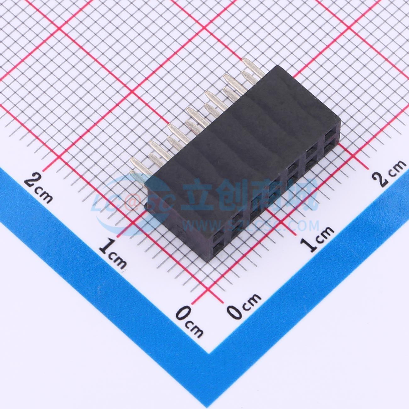 点击查看大图 PM2.54-2X7PM-H85实物图