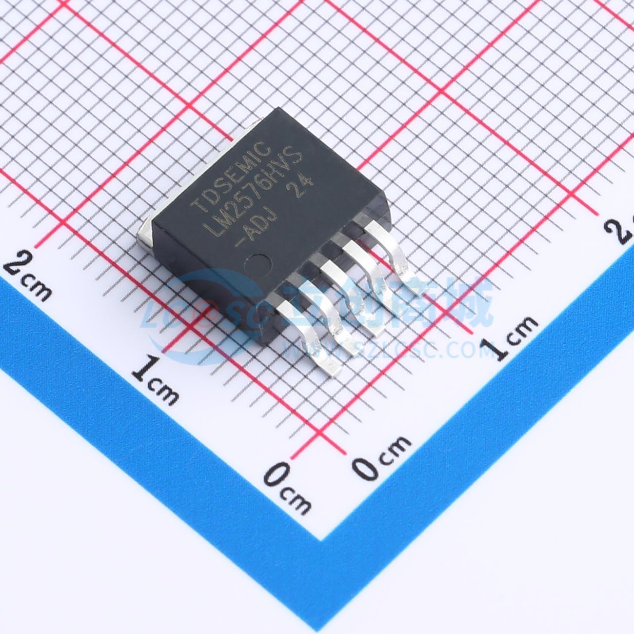 LM2576HVS-ADJ-TD实物图