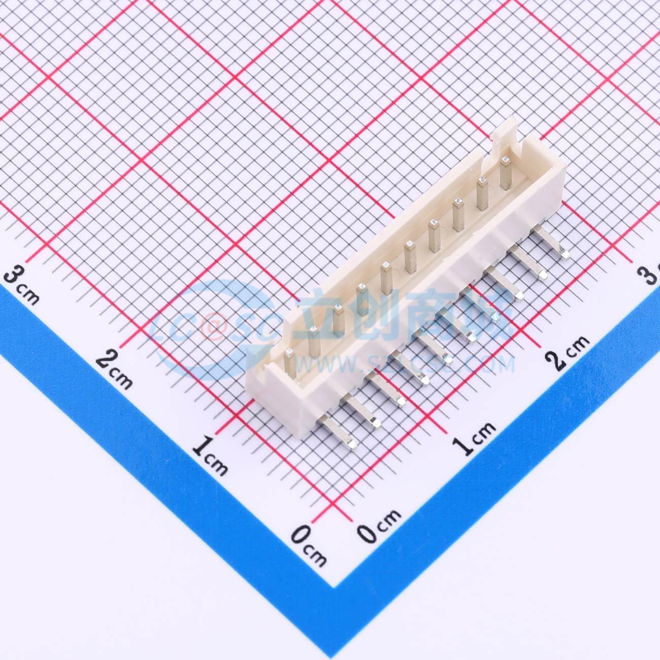 点击查看大图 WAFER-XH2.54-10PWZ-Y62实物图