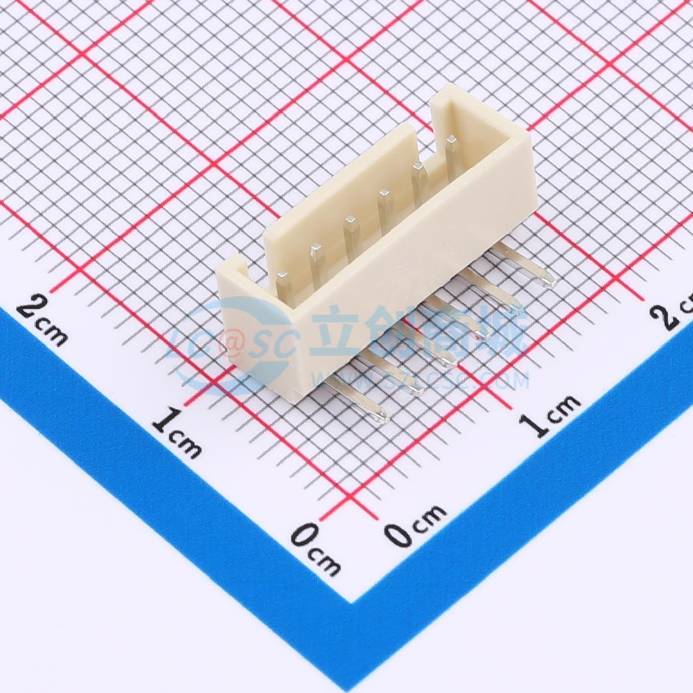 点击查看大图 BX-HA2.54-6PWZ-GW实物图