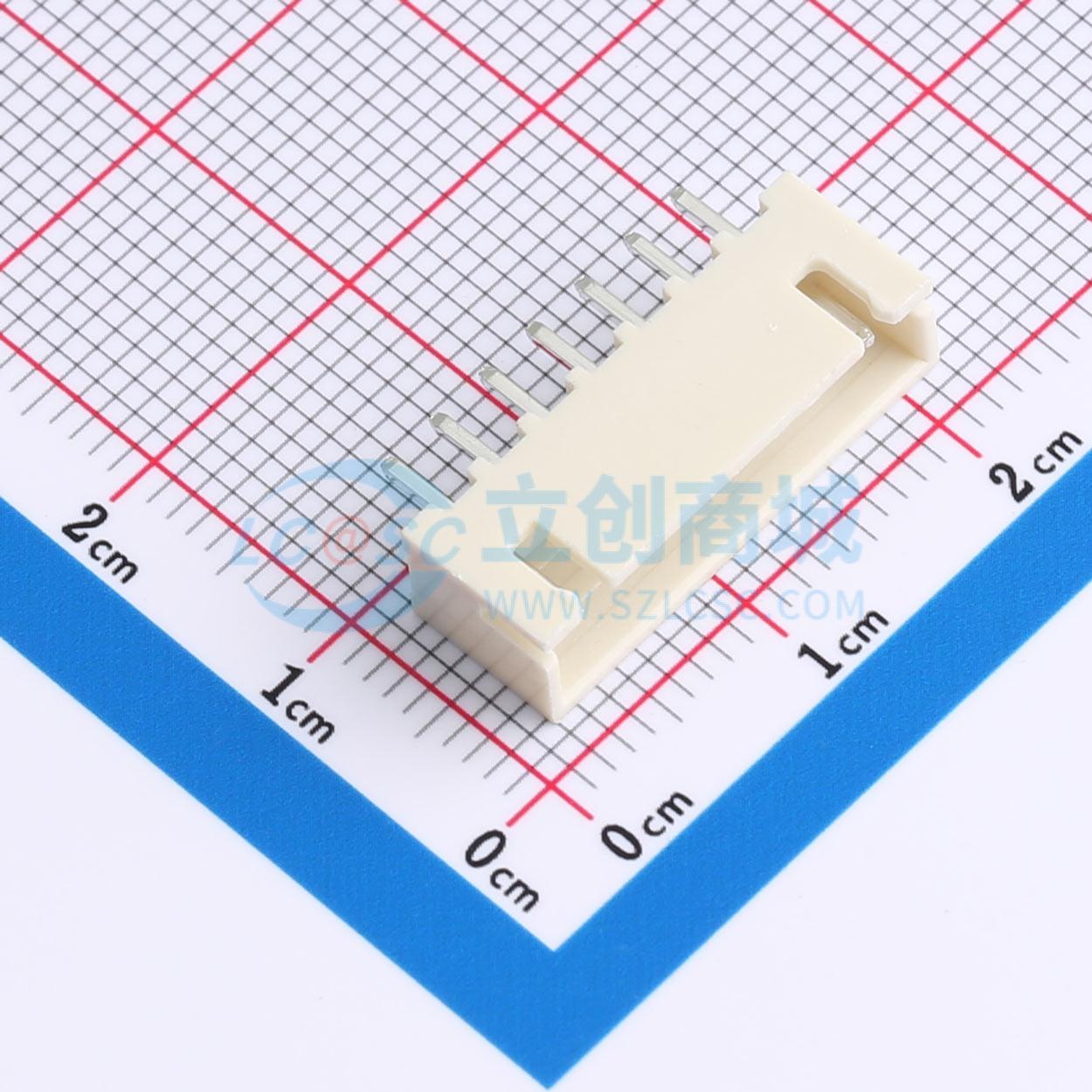 点击查看大图 WAFER-XH2.54-7PZZ-Y62实物图