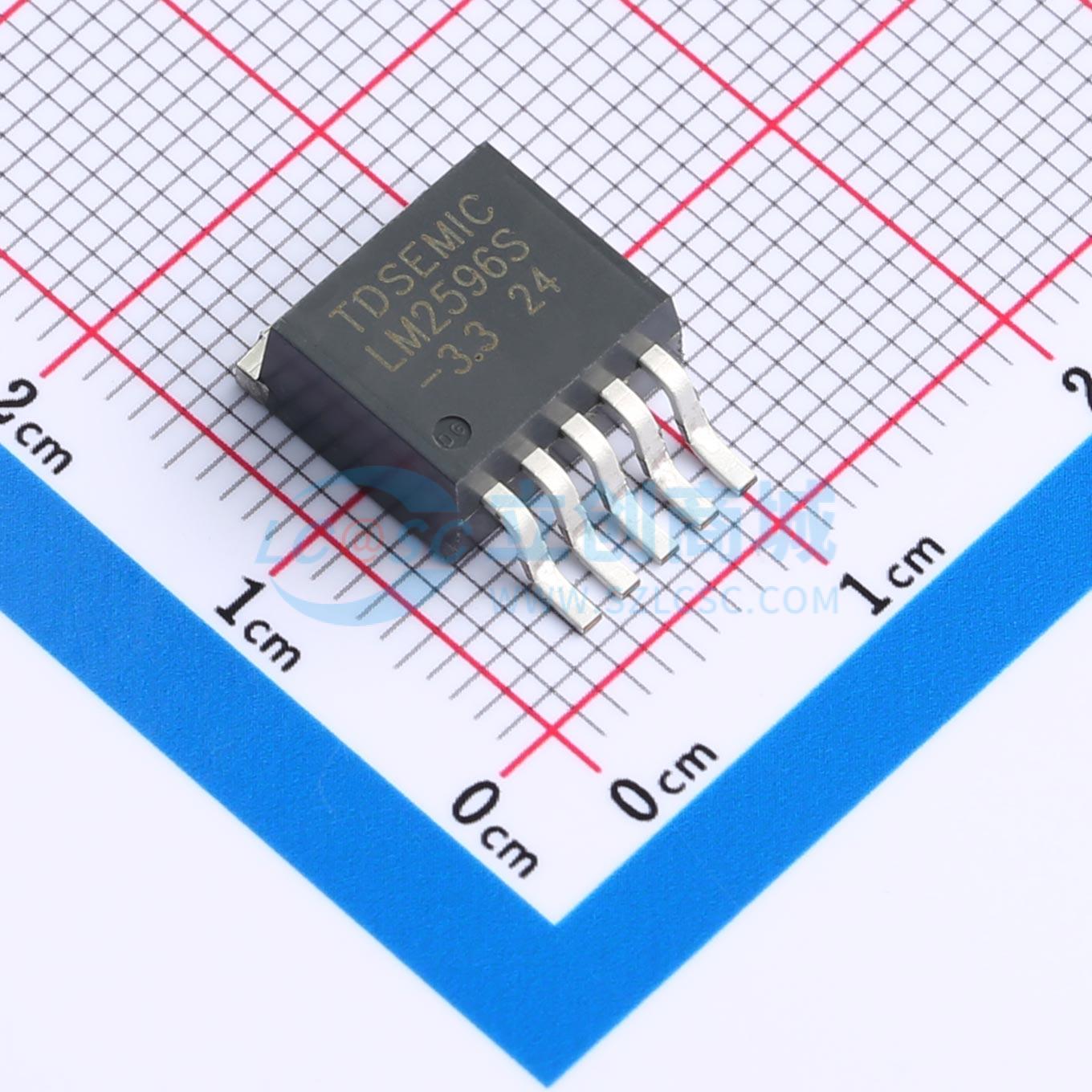 点击查看大图 LM2596S-3.3实物图
