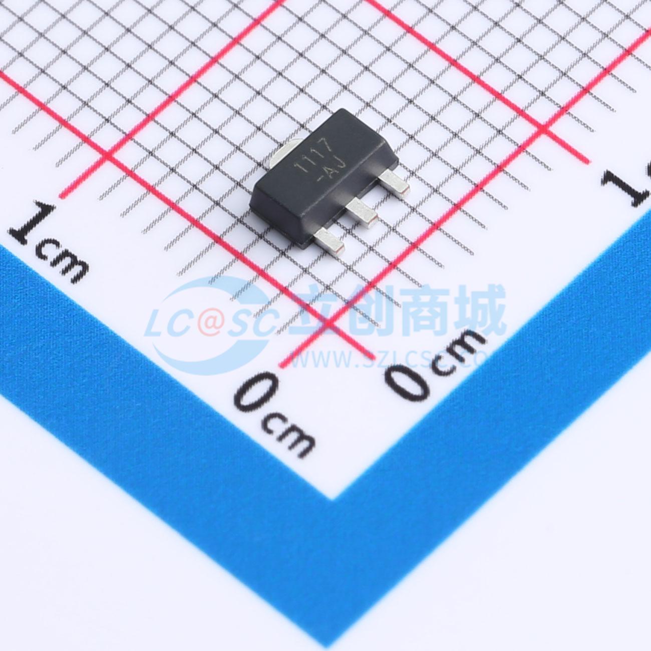 点击查看大图 PJ1117SQ-ADJ实物图