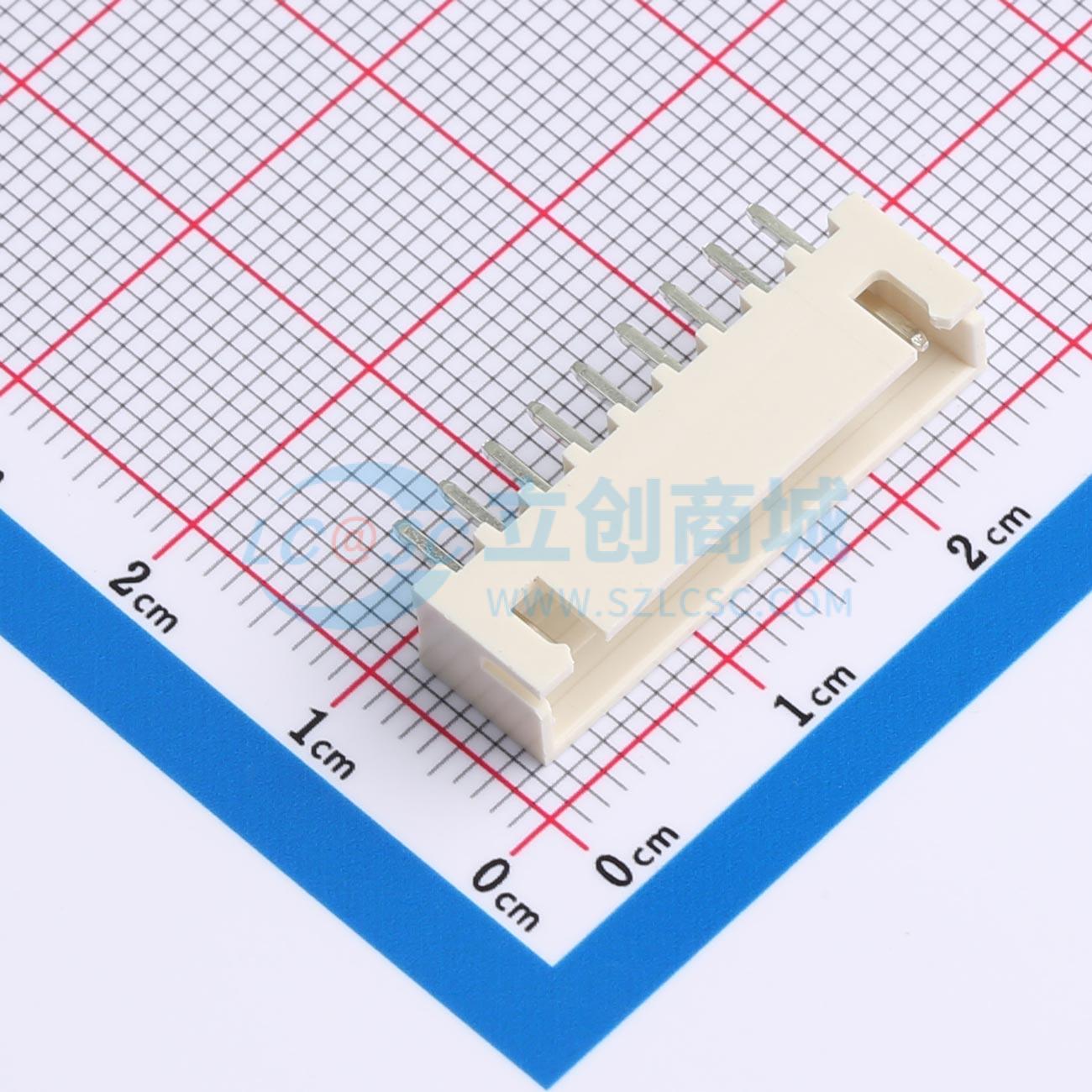 点击查看大图 WAFER-XH2.54-9PZZ-Y62实物图