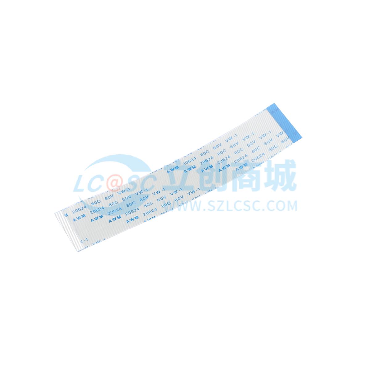 点击查看大图 FFC-0.5-40P-100mm-B实物图