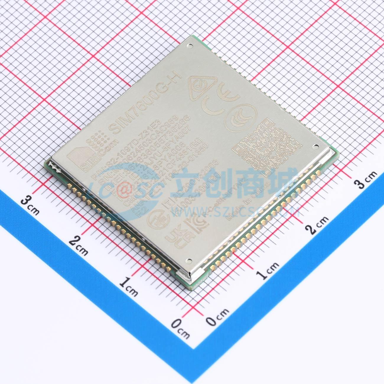 点击查看大图 SIM7600G-H R2实物图