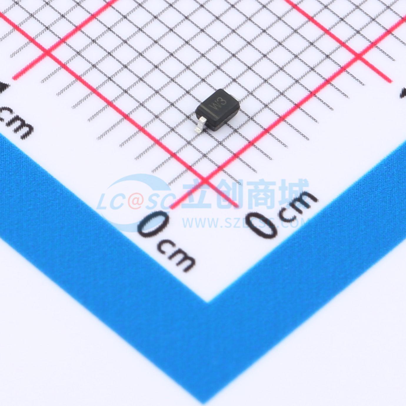 点击查看大图 BZT52C3V3S实物图