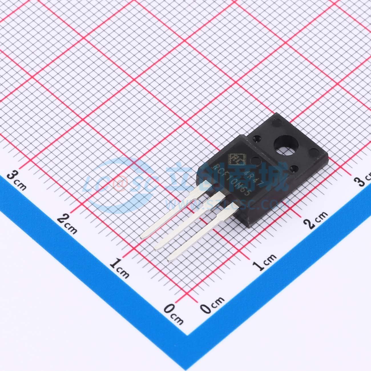 点击查看大图 RCF10N65实物图