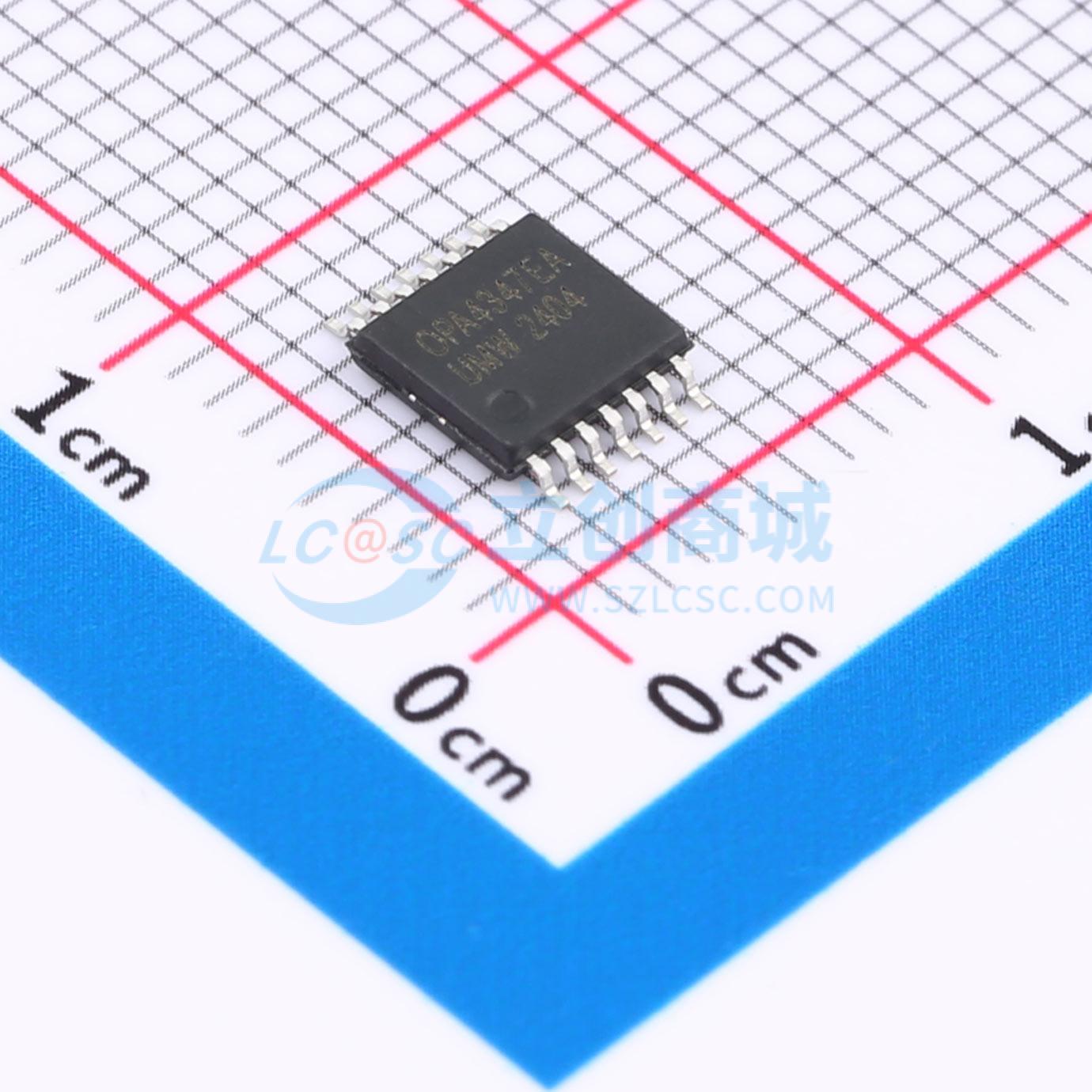 点击查看大图 OPA4347EA(UMW)实物图