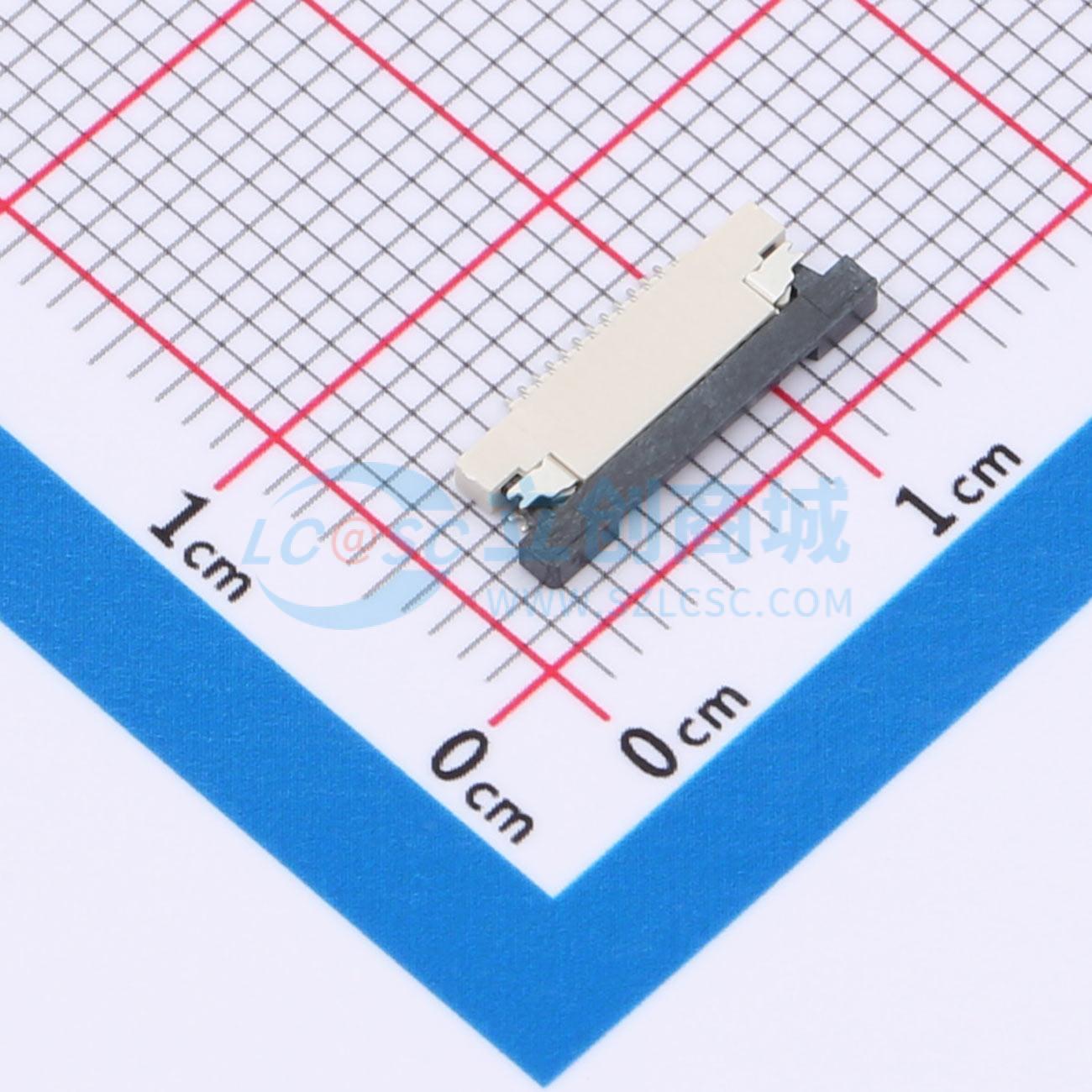 KH-CL0.5-H1.2-12PIN-SMT实物图