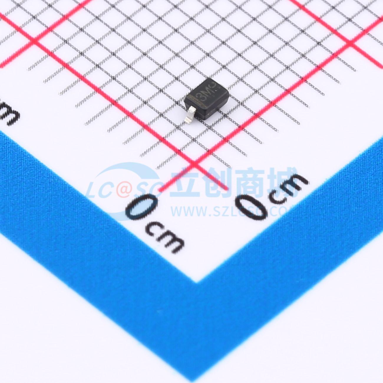 点击查看大图 PESD5V0S1BA,115-CN实物图
