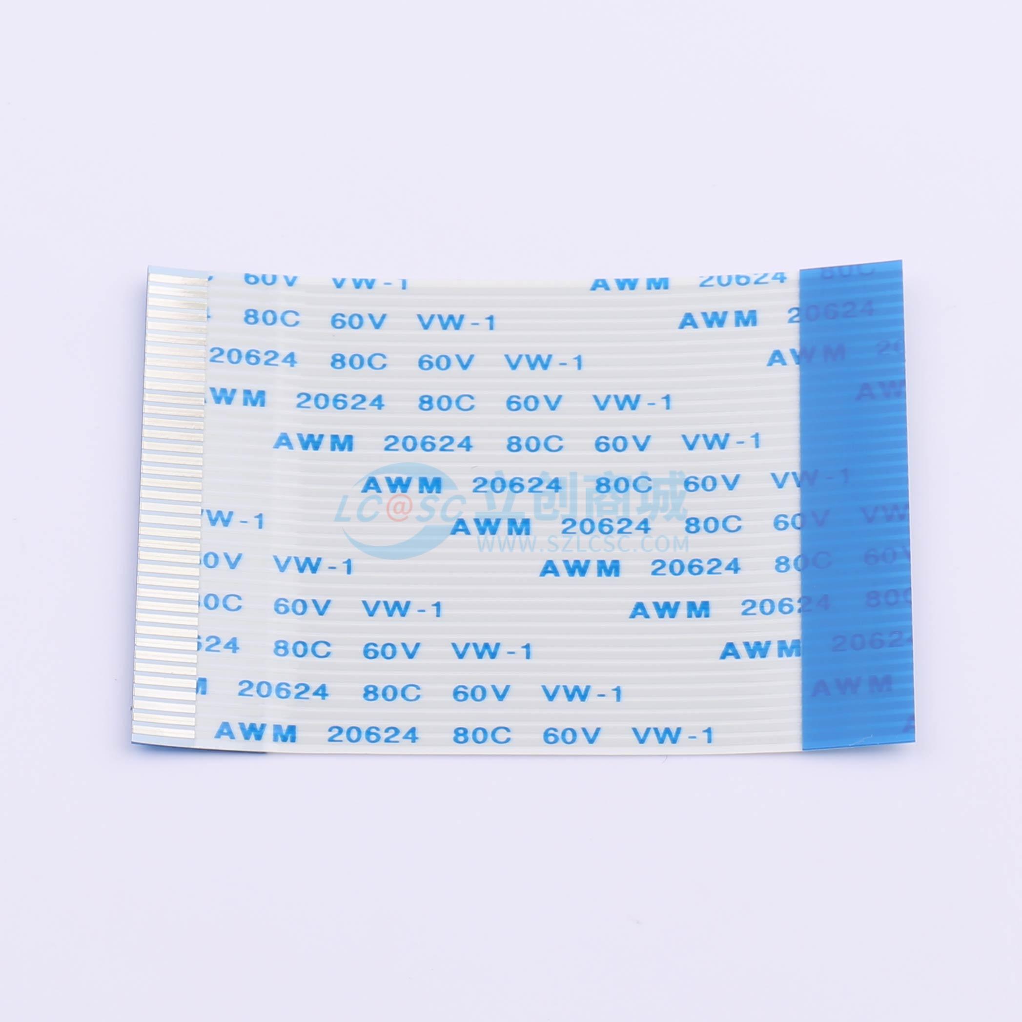 点击查看大图 FFC-1.0-38P-50mm-B实物图