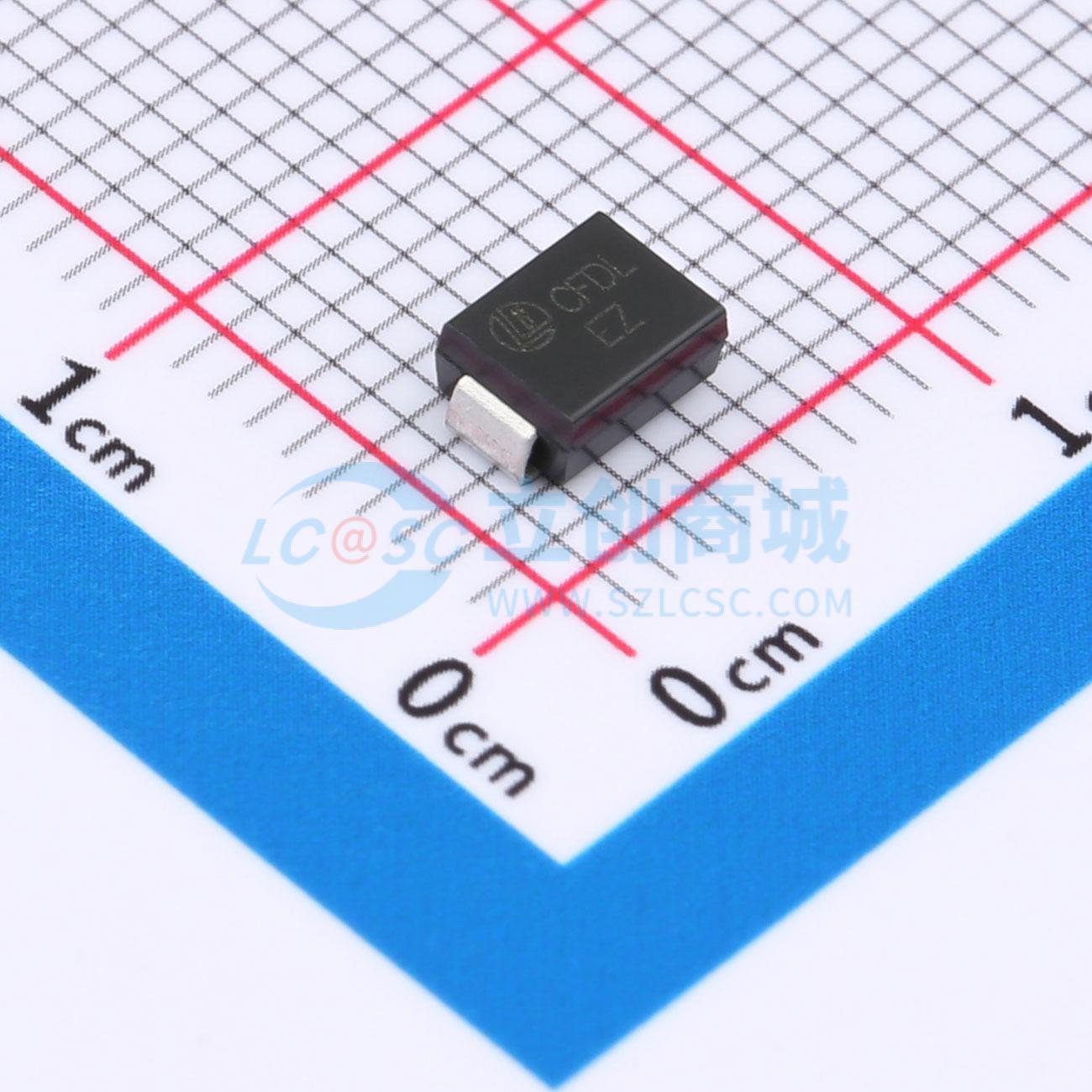 点击查看大图 SMBJ250CA实物图